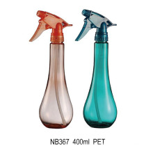 Botella pulverizadora de plástico para limpieza de la casa 400ml (NB367)